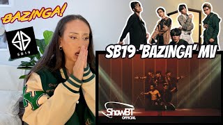 SB19 Bazinga Official Music Video REACTION  PPOP KINGS [upl. by Corene]