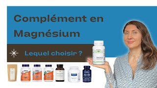 Compléments alimentaires en Magnesium [upl. by Cari]