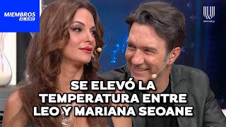 ¡Así o más directo Leonardo de Lozanne lanza tremendo coqueteo a Mariana Seoane  Miembros al Aire [upl. by Atekahs]