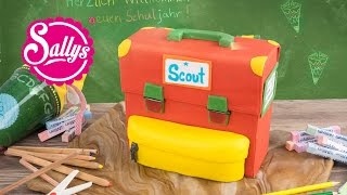 Einschulungstorte  Schulranzen Motivtorte amp Gewinnspiel  Sallys Welt [upl. by Brenda]