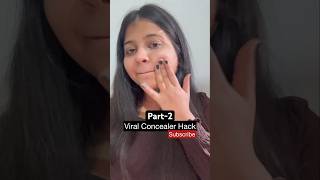 shorts Viral Concealer Hack🤯viral hacksviral shortsfeed trending viralhacks makeuphacks [upl. by Eile]