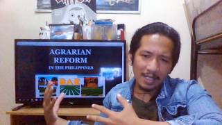 Philippine Agrarian Reform Analysis Readings in Philippine History discussion [upl. by Dowell]