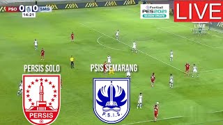 Persis Solo vs Psis Semarang  BRI LIGA 1 LIVESCORE ai [upl. by Lynnea503]