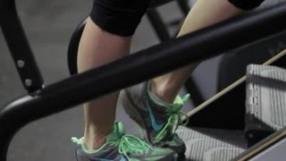 Calf Stretch Using the Stairs  Stretching amp Muscle Strengthening [upl. by Gristede645]