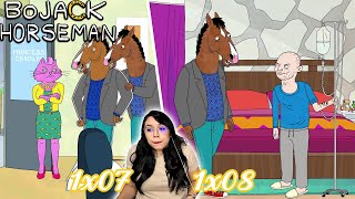 BoJack Horseman REACTION  1x07 amp 1x08 [upl. by Nyllij]