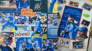 Ms Dhoni collage makingCollage making ideas for school project class Ms Dhoni fan [upl. by Adiela]