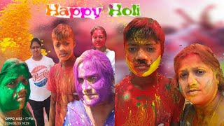 Holi Festival in India 2024  Happy Holi  Holi vlog 2024  Basanta Utsav 2024 [upl. by Maure343]