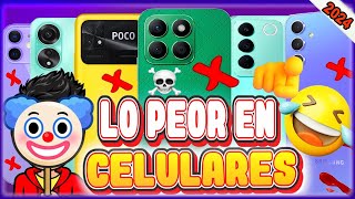 ¡Evita el desastre Los 13 celulares QUE NO DEBES COMPRAR en 2024 ¡Cuidado extremo 👎☠️📵 [upl. by Ait]