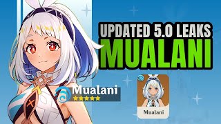 All the LEAKS we know about Mualani  Genshin 50 [upl. by Yearwood424]