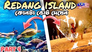 Bangladeshi exploring Redang island 🇲🇾  snorkeling with ocean turtles  Redang nightlife [upl. by Cicero]