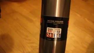 Thermos Ultimate Insulation Stainless Steel Flask 800ml  Unpack [upl. by Kudva127]