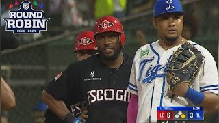 Resumen Leones del Escogido VS Tigres del Licey Round Robin 07012024 [upl. by Shieh]