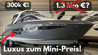 Deutscher 52 schockiert Luxusyacht Industrie CUSTOM Yacht ab 300k € Cobrey Yachts 33 HT 2024 [upl. by Freeman]