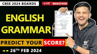 Most Expected Questions 🔥  English Grammar Class 10  Class 10 English Grammar  CBSE 2024 [upl. by Eldwun]