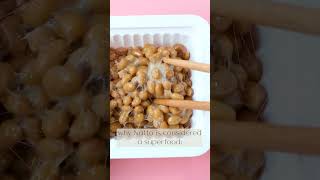 Natto Japans Superfood🫘💫washoku fermented japanesecuisine wellnessjourney healthcare [upl. by Adnalay]