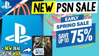 NEW PSN SALE LIVE NOW EARLY SPRING SALE  MASSIVE NEW PSN SALE SOON [upl. by Dinan]