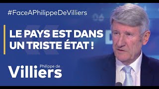 Philippe de Villiers  quotLe pays est dans un triste état quot [upl. by Anivlac]