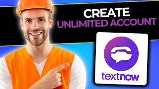 How To Create Unlimited Textnow Account  Full Guide 2024 [upl. by Felicdad297]