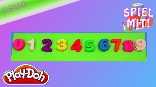 Numbers Letters n Fun PlayDoh Demo Learning the Alphabet ABC 123 [upl. by Ahsenahs51]