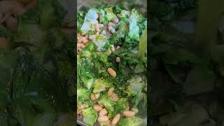 The EASIEST and BEST EVER Escarole and Beans [upl. by Sirrap241]