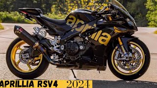 Aprilia RSV4 2024 Review A Superbike for the Streets and the Track [upl. by Yrod]