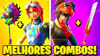 COMBOS COM TODAS AS SKINS DO NOVO PASSE DE BATALHA DA TEMPORADA 3 DO CAPÍTULO 5 DO FORTNITE [upl. by Tamaru636]