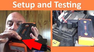 Powrun POne Battery Jump Starter TestReviewUnboxing Booster Pack Instructions [upl. by Aikemit36]