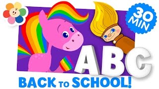 Back to School Learning Videos  Preschool Cartoons for Kids  Phonics Numbers amp more  BabyFirst [upl. by Asilim873]