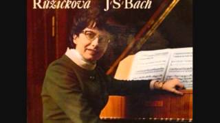 JSBach Partita No3 in A minor BWV 827 Růžičková [upl. by Stonwin711]