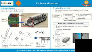 IITM Pravartak Project 4 Variable Preload Spindle [upl. by Thursby782]