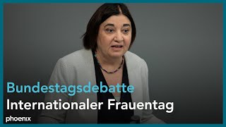 Bundestagsdebatte zum Internationalen Frauentag am 150324 [upl. by Aicitel]