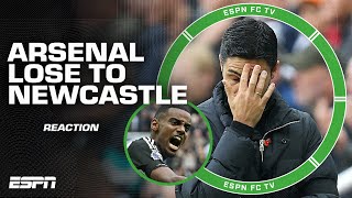 Arsenal are choking at the WRONG TIME 🗣️ Don Hutchison reacts to loss vs Newcastle  ESPN FC [upl. by Eraste]