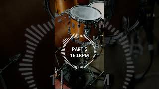 Punk Beat I 160180 BPM I Bridge Loop drums drumloop drummer [upl. by Flagler]