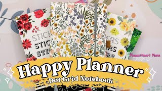 Happy Planner Dot Grid Notebook Decoration with Live Love Posh Summer Stickers  Notes Pages Decor [upl. by Archaimbaud899]