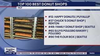 National Donut Day Yelp releases top 100 donut shops [upl. by Eanert338]