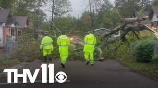 Recovery efforts underway after Hurricane Francine [upl. by Admama]