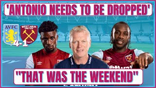 ANTONIO NEEDS TO BE DROPPED  Moyes got it wrong  Premier League review  quotThat was the weekendquot [upl. by Antonino]