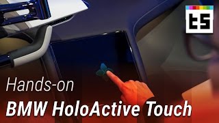 BMW HoloActive Touch  Handson [upl. by Atilrahc]