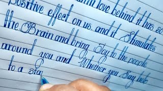 How to improve handwriting  Beautiful english handwriting improvement tips  handwriting tutorial [upl. by Enamart289]