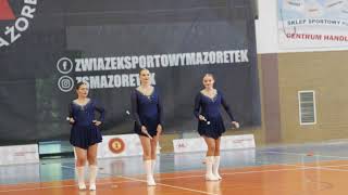 Mażoretki Stella Sokółka  baton duo trio majorettes Majorettes  Olecko [upl. by Noirda43]