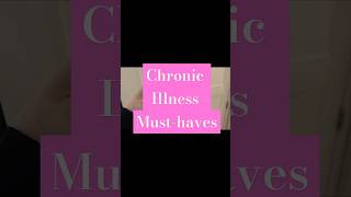 chronic illness musthaves 🙀 chronicillness [upl. by Dott349]