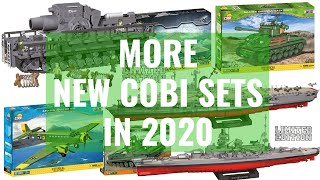 COBI 2 Preview 2020 More new sets Ill speed build for you this year [upl. by Nylecaj]