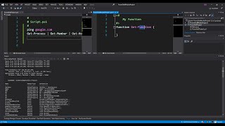 PowerShell Project in Visual Studio 2019  Getting Started [upl. by Lyssa]