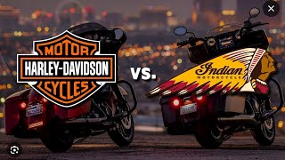 Indian Motorcycles VS Harley Davidson Motorcycles Let The Smoke Begin TravelingTall [upl. by Demaria]