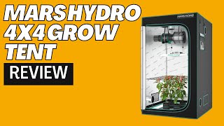 MARS HYDRO 4x4 Grow Tent Review [upl. by Modnar964]