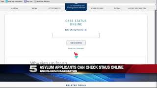 USCIS Asylum Application Status Can Now be Checked Online [upl. by Ojimmas]