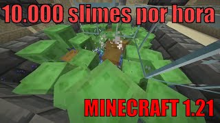 MINECRAFT 121  GRANJA DE SLIMES ULTRA ÉPICA [upl. by Artsa]