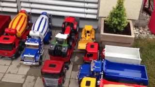 Jousts BRUDER Spielwaren TRUCKS My construction company [upl. by Levitus219]