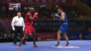 Sanshou Sanda 2016 World Cup Semi Finals France vs China 85 Kg Men [upl. by Gifferd230]