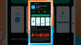 Clear water Clean wave Clear wave water eject Speaker Cleaner Clean water Water Remover App [upl. by Sregor]